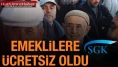 Emeklilere bedava oldu! Resmen duyuruldu: Ömür boyu ücretsiz kullanacaklar