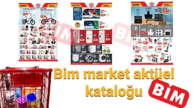 BİM'in Yeni Aktüel Kataloğunda Elektronikten Beyaz Eşyaya, Süpürgeden Barbeküye, Televizyondan Klimaya Birçok Ürün Satışta!