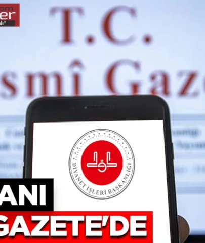 Diyanet İşleri Başkanlığı'nın 4 Bin İmam Hatip Alımı İlanı Resmi Gazete'de Yayımlandı