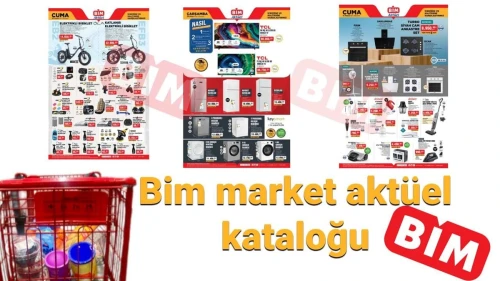 BİM'in Yeni Aktüel Kataloğunda Elektronikten Beyaz Eşyaya, Süpürgeden Barbeküye, Televizyondan Klimaya Birçok Ürün Satışta!